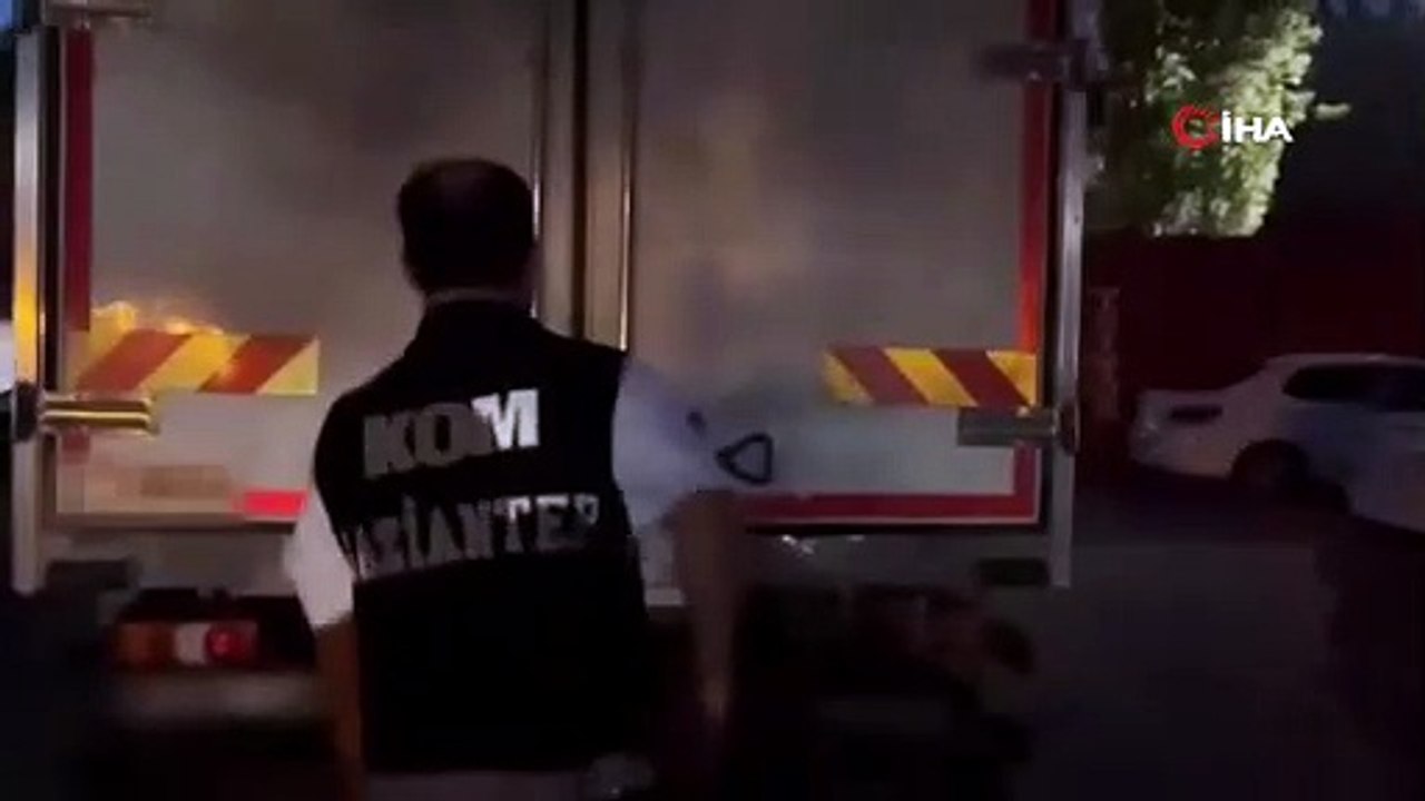 Gaziantep’te 14 ton etil alkol ele geçirildi