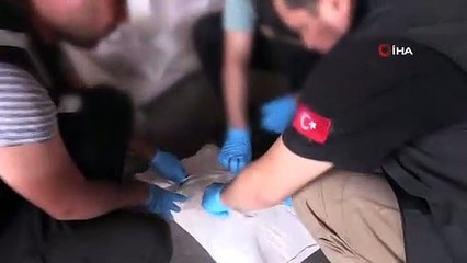 Tuz çuvalları arasında gizlenen 49 kilogram eroin yakalandı