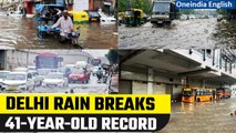 Delhi Rains: Rain batters North India, 5 dead in HP, Delhi breaks a 41-year record | Oneindia News