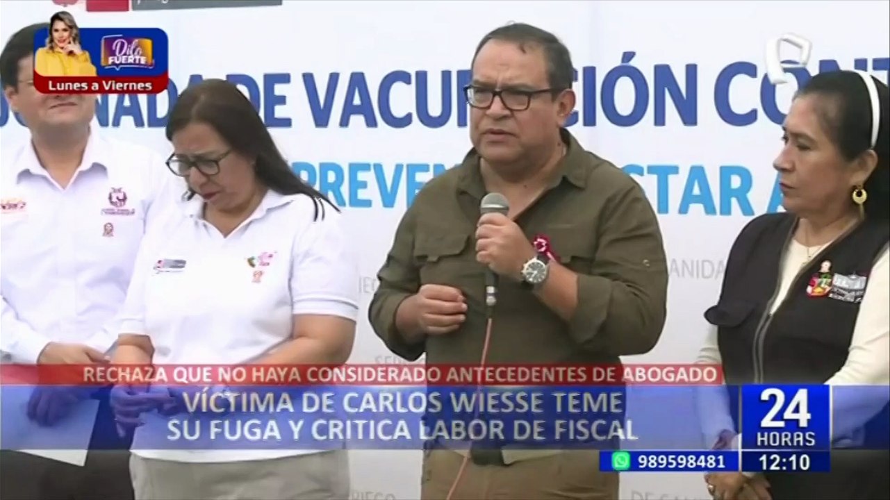 Chiclayo: Premier Otárola supervisa vacuna a ga...