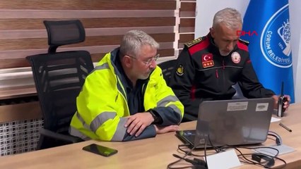 Inondations après de fortes pluies à Çorum