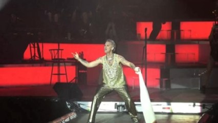 Robbie Williams conquista Galicia con una actuación deslumbrante