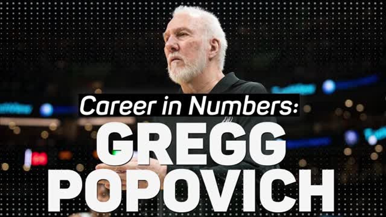 Gregg Popovich - San Antonio Spurs Career in Numbers