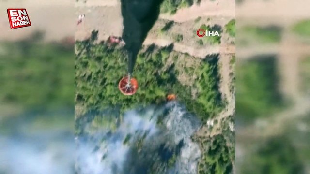 Marmaris’te iki ayrı noktada orman yangını başladı