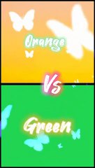 #shorts   Orange  vs Green  ombre fashion style & Cake  #shortsfeed  #fashiontrend #trending #youtubeshorts #viral