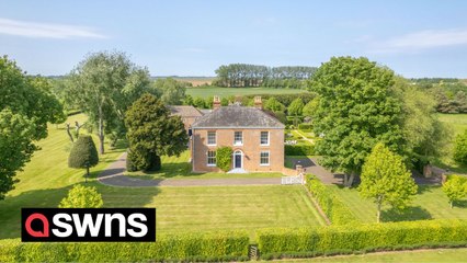 Luxury property with its very own cricket pitch and pavillion is on the market after the owner decided to up stumps