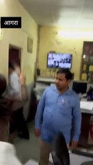 मनमाफिक ड्यूटी न लगने पर शिक्षिका का हंगामा