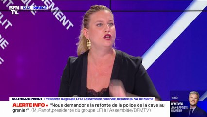 Mathilde Panot: "Ce gouvernement ne contrôle plus la police"