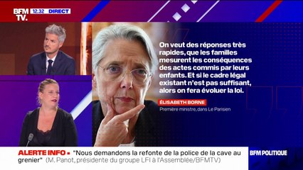 Mathilde Panot: "Nous ne sommes pas d'accord avec le fait qu'on pointe les parents sur cette question"