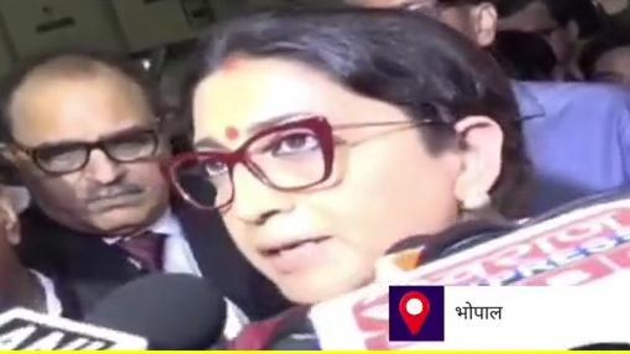स्मृति ईरानी का बड़ा बयान, गांधी परिवार को लेकर कही ऐसी बात..