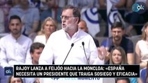 Rajoy lanza a Feijóo hacia la Moncloa: «España necesita un presidente que traiga sosiego y eficacia»