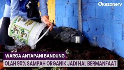 Warga Antapani Bandung Olah 90 Persen Sampah Organik Jadi Hal Bermanfaat
