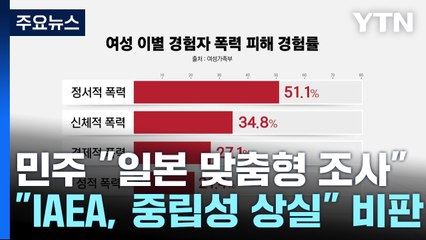 민주, IAEA 총장 면전서 "日 맞춤 조사...중립성 상실" / YTN