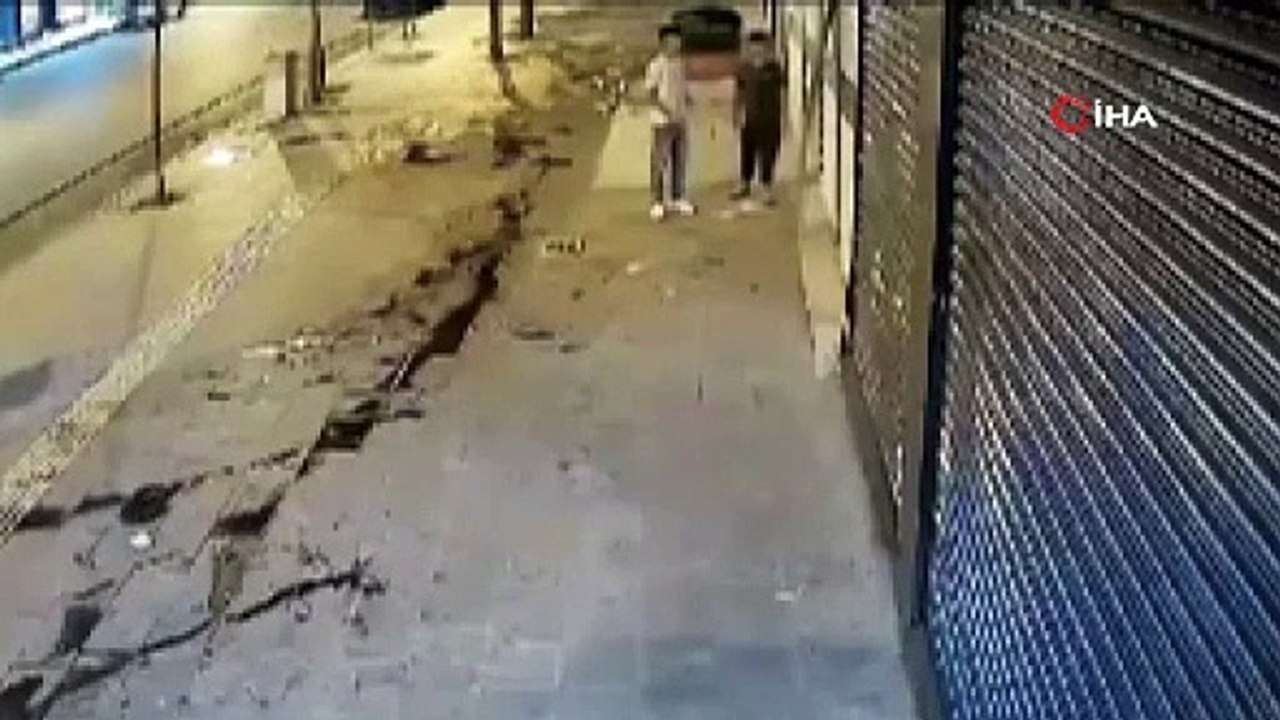 Diyarbakır’da üç kişi gözlerini kestirdikleri iş yerinin tabelasını böyle çaldı