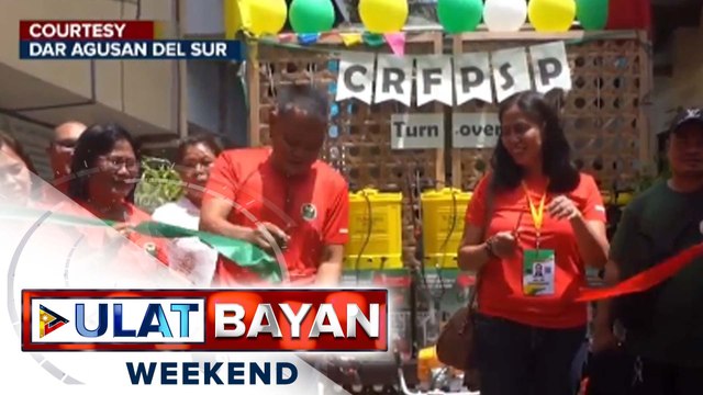 DAR, namahagi ng tulong sa ilang benepisyaryo sa Agusan del Sur