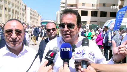 وزير الصحة: بنخبط على كل باب وبنروح للمواطنين في الـ 27 محافظة في مبادرة 100 يوم صحة