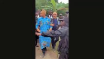Mbappe'nin Kamerun'daki 'baba evi' ziyaretinde silahlı korumalarla korunması gündem oldu