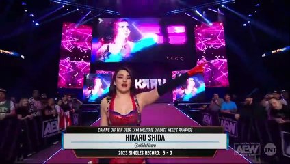 Hikaru Shida vs Marina Shafir | AEW Rampage 100