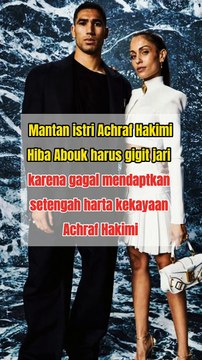 Harta kekayaan Achraf Hakimi diselamatkan berkat sang Ibu #footballshorts #achraf_hakimi #messi
