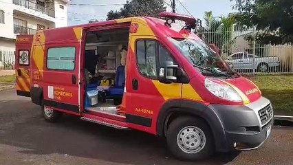 Motociclista fica ferido em queda de moto no Universitário