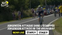 Jorgenson attacks in the breakaway - Stage 9 - Tour de France 2023