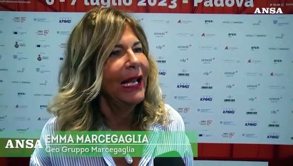 Marcegaglia: "Famiglia e manager di talento per il successo di un'azienda"
