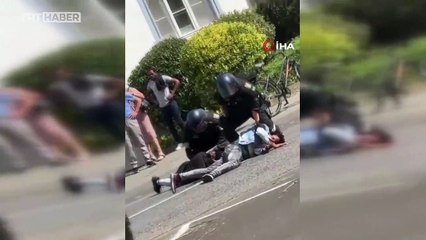 Almanya'da festival karıştı: 26 polis yaralandı