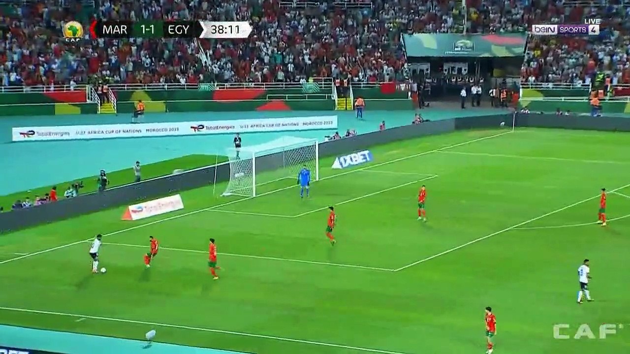 ملخص مباراة مصر والمغرب (1-2) نهائي كاس امم افر...