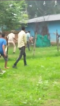 थाना प्रभारी पर भालू ने किया हमला, अस्पताल में कराया गया भर्ती, रेस्क्यू के दौरान हुई घटना- देखें वीडियो