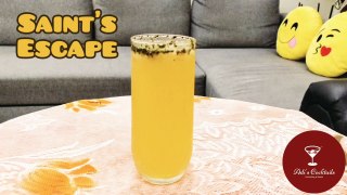 Saint's Escape Cocktail | Adi's Cocktails