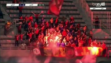 الشوط الثاني من مباراة الاهلي و الترجي التونسي 0/1 برادس ببطولة الكونفدرالية 2015 تعليق عصام الشوالي