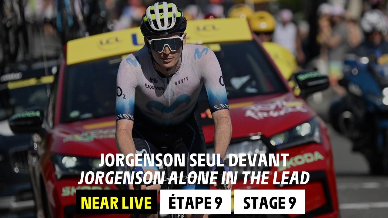 Jorgenson alone in the lead - Stage 9 - Tour de France 2023