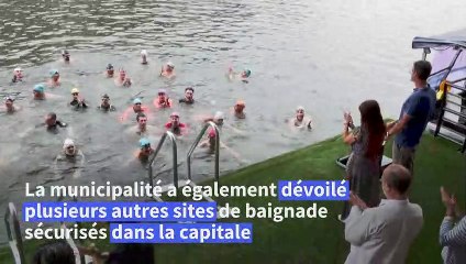 Paris: Anne Hidalgo inaugure une base nautique éphémère sur la Seine