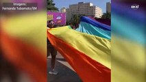 24ª Parada LGBT  de BH começa na Praça da Estação