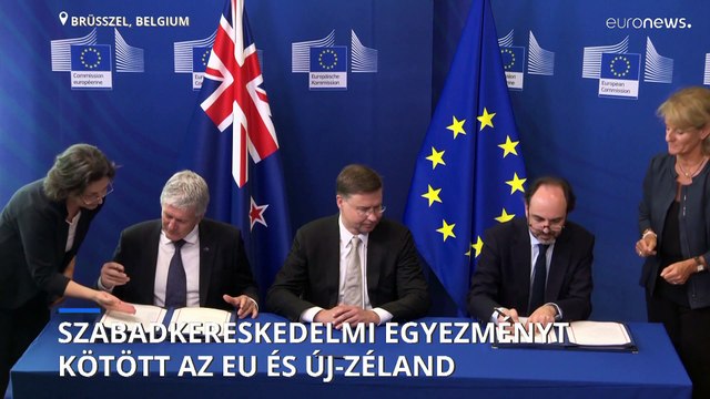 Megvan a szabadkereskedelmi megállapodás az Európai Unió és Új-Zéland között