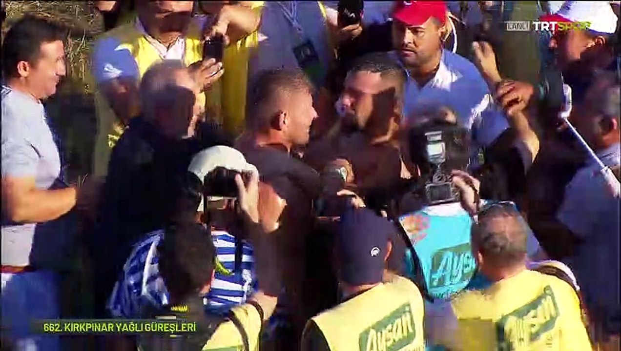 662. Tarihi Kırkpınar Yağlı Güreşleri Yusufcan Zeybek - İsmail Balaban Yusuf Can Zeybek Başpehlivan