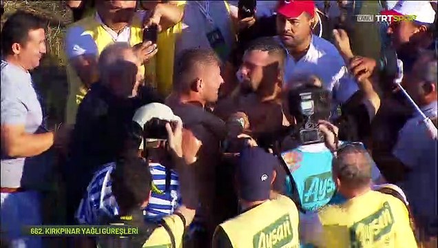 662. Tarihi Kırkpınar Yağlı Güreşleri Yusufcan Zeybek - İsmail Balaban Yusuf Can Zeybek Başpehlivan