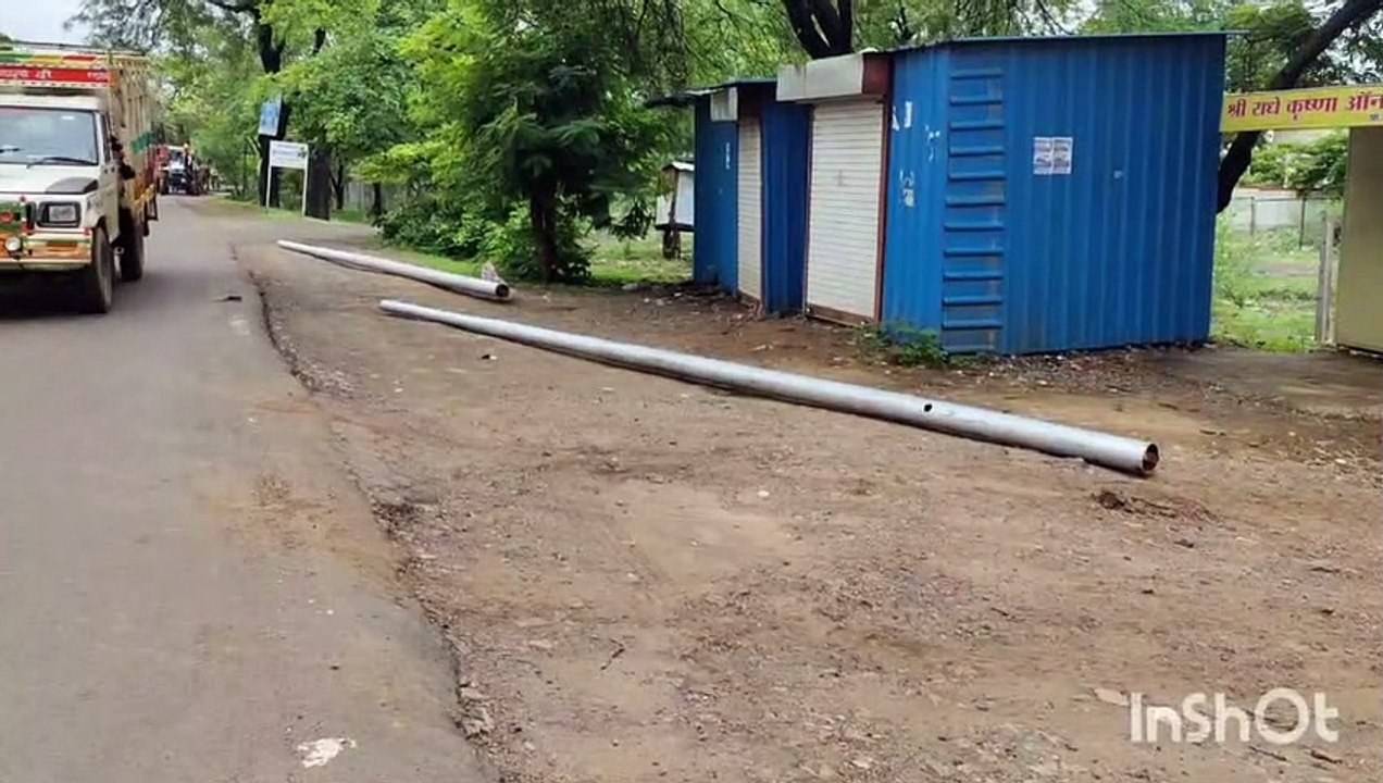 हरियाली चौराहा से पहाडिय़ा तक लग रही स्ट्रीट लाइट
