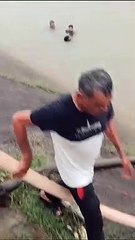 पैर फिसलने से गिरा गया था नहर में