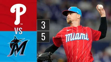 Resumen Phillies de Philadelphia vs Marlins de Miami | MLB 08-07-2023