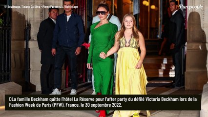 "On dirait qu'elle a 16 ans" : la fête d'anniversaire de Harper Beckham, 12 ans, au coeur d'une grosse polémique