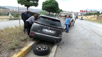 8 personnes blessées dans 5 accidents de la circulation distincts à Kırıkkale