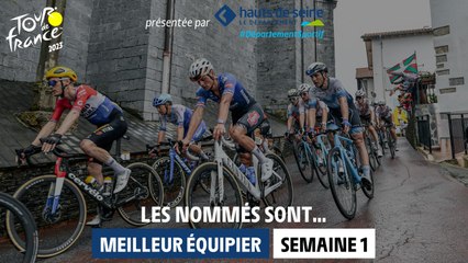 Meilleur équipier de la première semaine présenté par le Département des Hauts-de-Seine - Tour de France 2023