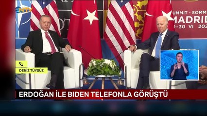 Cumhurbaşkanı Erdoğan, ABD Başkanı Biden ile görüştü: AB'te tam üyelik sürecini canlandırmak istiyoruz