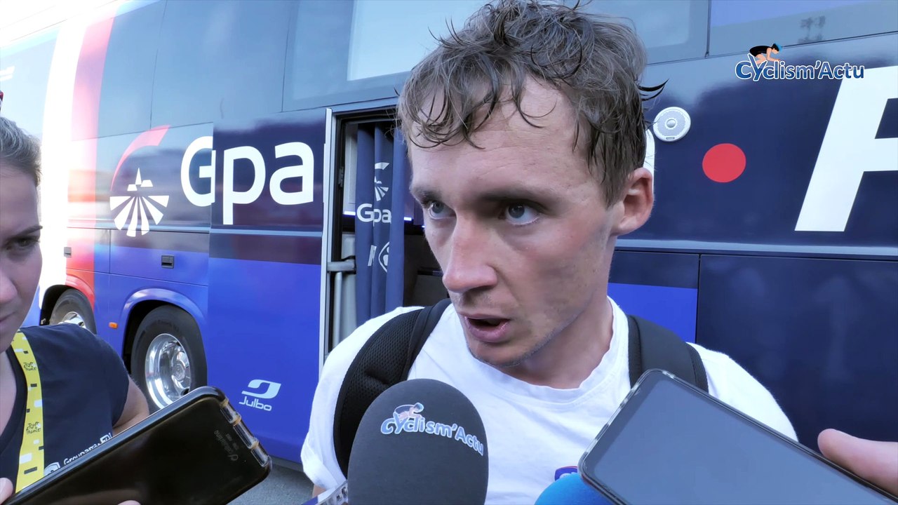 Tour de France 2023 - Valentin Madouas : "On n'est pas content de cette journée, David Gaudu est à son niveau et rien est perdu !"