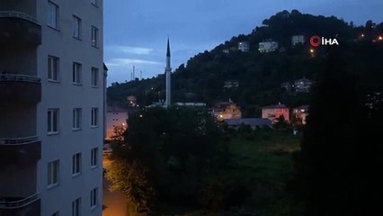Annonce faite depuis les mosquées "contre les inondations et les glissements de terrain" à Rize