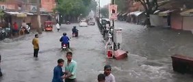 Mansoon Update - जयपुर में 2.40 इंच बरसात, चारों ओर पानी ही पानी