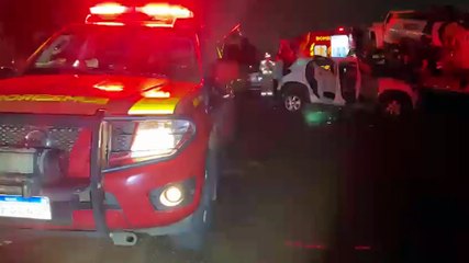 Grave acidente deixa vítimas na BR-277