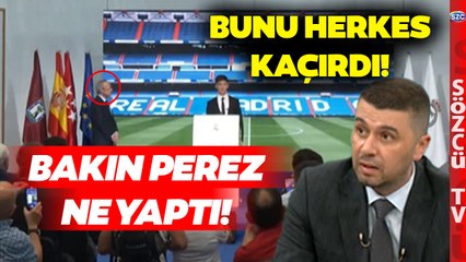 Bunu Herkes Gözden Kaçırdı! Arda Güler Konuşurken Real Madrid Başkanı Pérez Bakın Ne Yapıyor