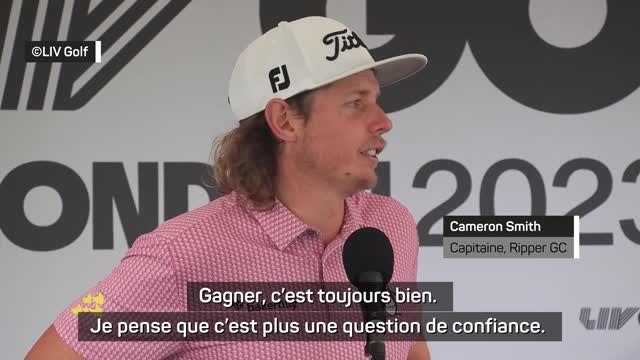 LIV GOLF - Smith heureux de retrouver le chemin de la victoire